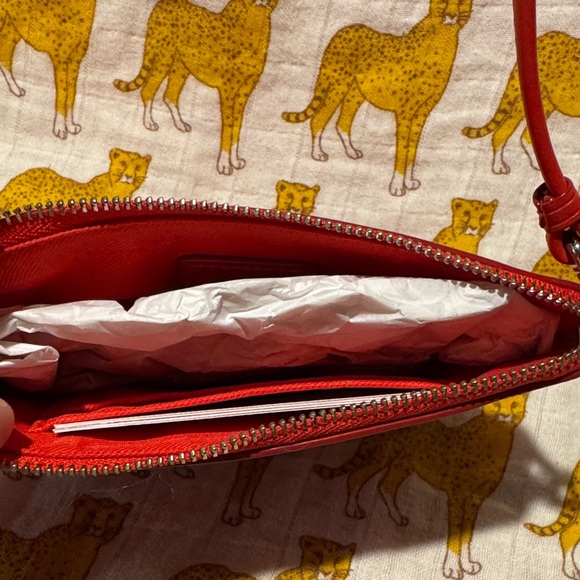 Coach Red Gary Baseman Wristlet - Picture 4 of 5